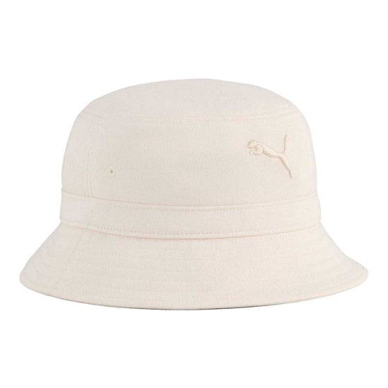 Puma Essentiële Embleem Emmer Hoed (Wit) - Image 1