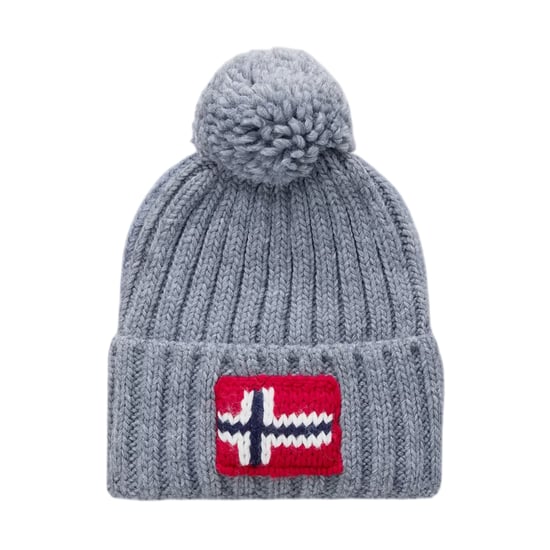 Napapijri Unisex Adult Beanie (Mid Grey) - Image 1
