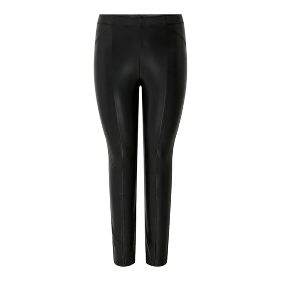 Only Dames/Dames Legging Hoog Taille Leer (Zwart) - Image 2