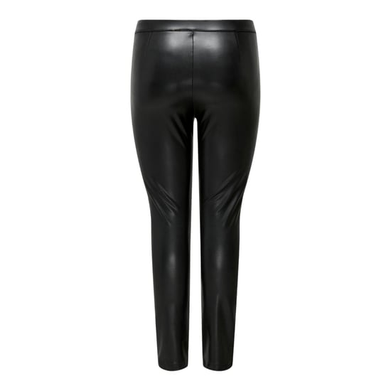 Only Dames/Dames Legging Hoog Taille Leer (Zwart) - Image 3