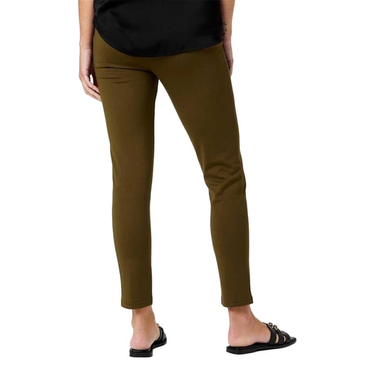 Biba Womens/Ladies Ponte Slim Leggings (Khaki Green) - Image 3