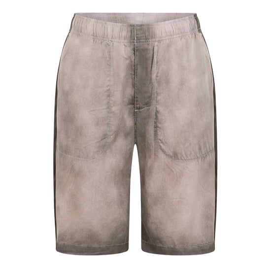 Diesel Mens Relaxed Fit Casual Sweat Shorts (Grey) - Image 2