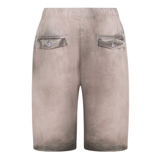 Diesel Mens Relaxed Fit Casual Sweat Shorts (Grey) - Image 3