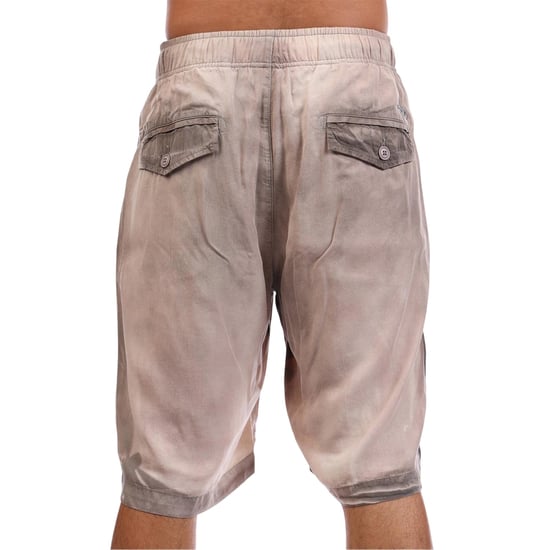 Diesel Mens Relaxed Fit Casual Sweat Shorts (Grey) - Image 4