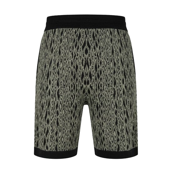 Hugo Mens Animal Print Sweat Shorts (Green Print) - Image 2