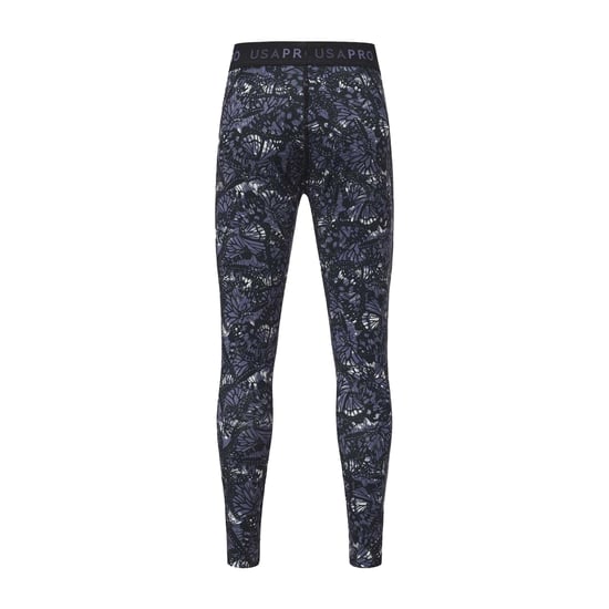 USA Pro Girls Butterfly Leggings (Black) - Image 2