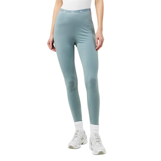 Lacoste Dames/Dames Elastische Slanke Legging met Krokodillenprint (Legering) - Image 3