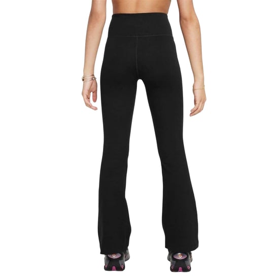 Nike Meisjes Favorieten Uitlopende Legging (Zwart/Wit) - Image 3