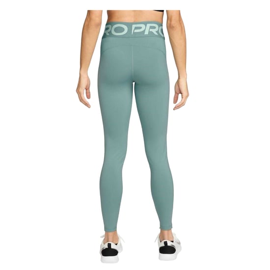Nike Womens/Ladies Pro Snug Fit Leggings (White/Cannon) - Image 2