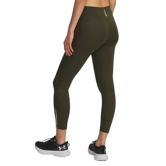 Under Armour Fly Fast-leggings med hög midja för damer (Grön) - Image 2