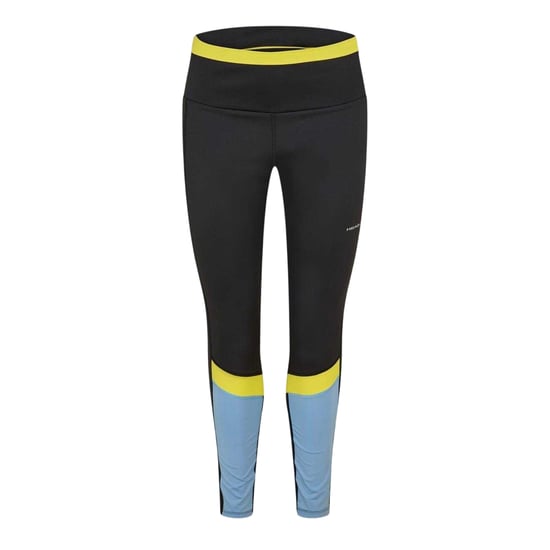 Head Dam/Lady Colour Block Pocket Mid Rise Leggings (Blå) - Image 1