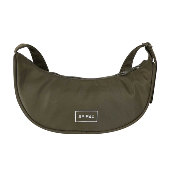 Spiral Cali halvmåneformad crossbody-väska för vardagsbruk (Olive) - Image 2