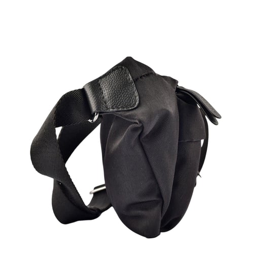 Firetrap Casual midjeväska med läderdetaljer (Svart) - Image 4