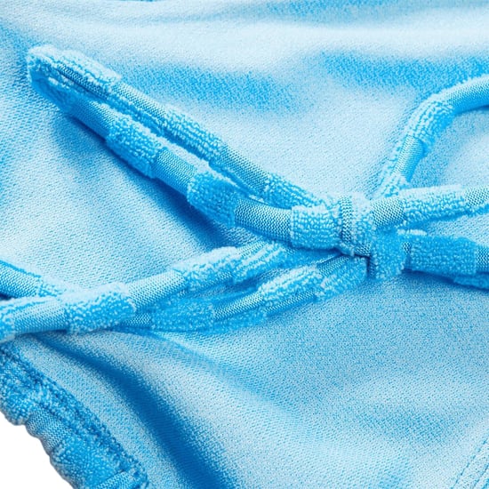 Speedo Drievoudig opvouwbaar zwemtopje van badstof voor dames (Blauw) - Image 4