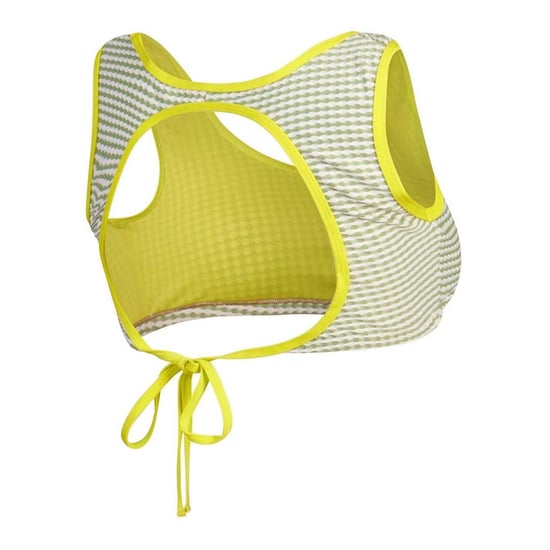 Speedo Dames/Dames Bikinitop Horizontale Streep (Geel) - Image 3