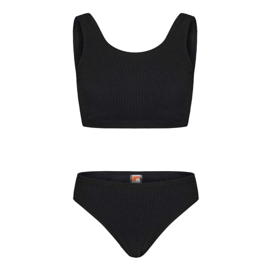 SoulCal Dames/Dames Ribbed Bikini Set (Zwart) - Image 2