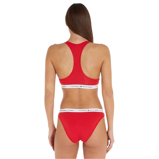 Tommy Hilfiger Womens/Ladies Hipster Briefs (Primary Red) - Image 3
