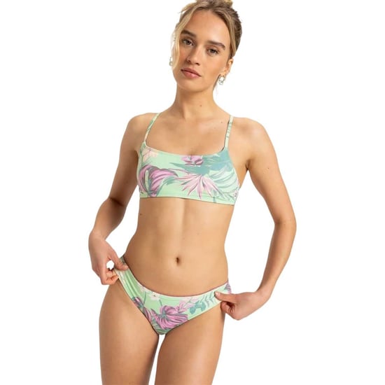 Roxy Womens/Ladies Floral Bikini Set (Green) - Image 2
