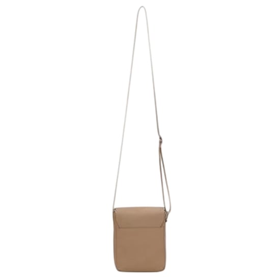 Firetrap Rectangle Faux Leather Crossbody Bag (Beige) - Image 2