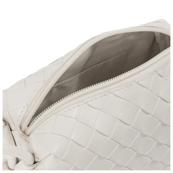 Jack Wills Woven Leather Crossbody Bag (Cream) - Image 3
