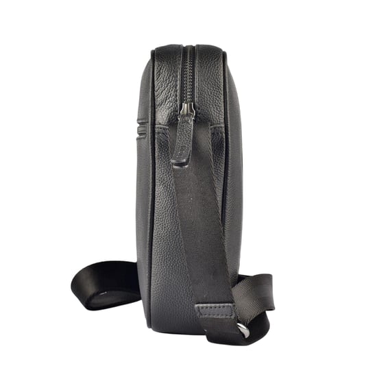 Firetrap Plain Leather Everyday Crossbody Bag (Black) - Image 4