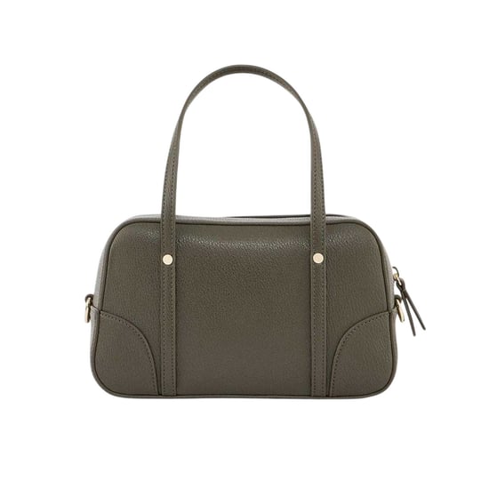 Armani Exchange Womens/Ladies Metal Logo Crossbody Bag (Dark Khaki) - Image 2