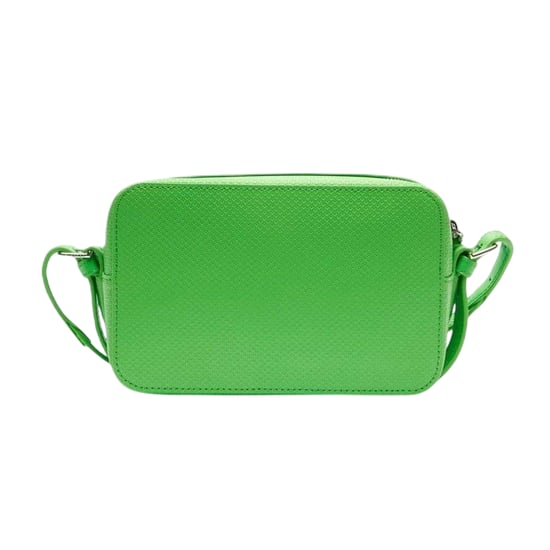 Lacoste Womens/Ladies Chantaco Cow Leather Shoulder Bag (Green) - Image 2