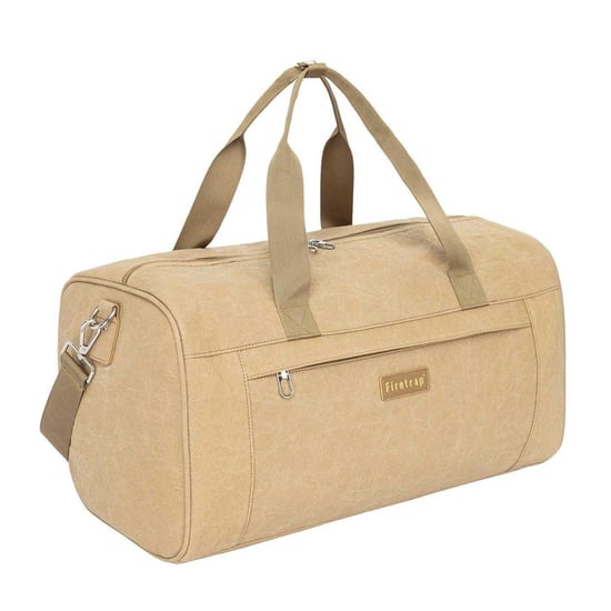 Firetrap Kraftpapier Reisdraagtas (Beige) - Image 3
