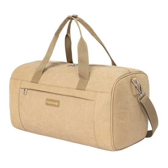 Firetrap Kraftpapier Reisdraagtas (Beige) - Image 4