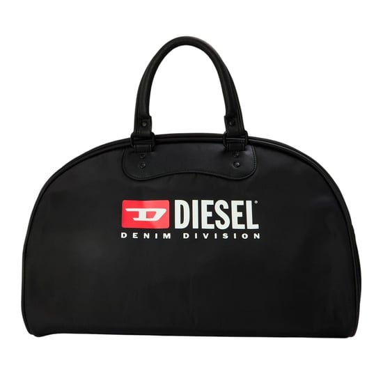 Diesel Duffeltas met logo (Zwart) - Image 1