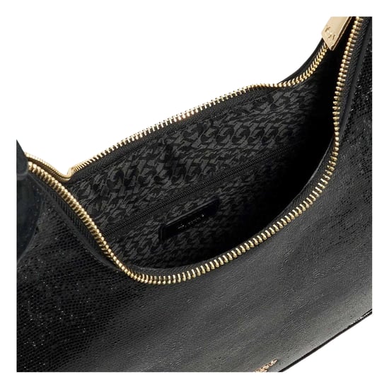Dune London Dedicated Gold Detail Hobo Bag (Black) - Image 3