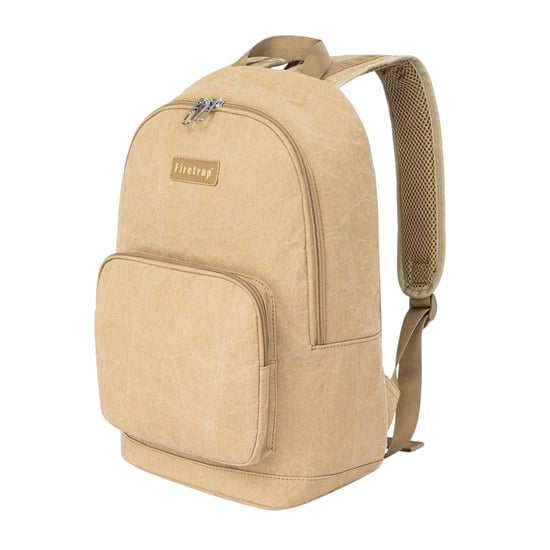 Firetrap Logo Kraft Paper Backpack (Beige) - Image 3