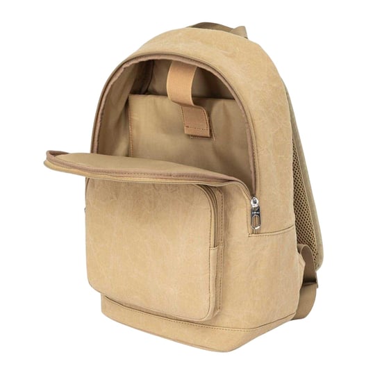 Firetrap Logo Kraft Paper Backpack (Beige) - Image 5