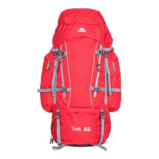 Trespass Trek Rugzak 66L (Roodbruine kleur) - Image 1
