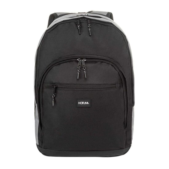 Hot Tuna Two Tone Polyester Backpack (Grey Marl) - Image 1