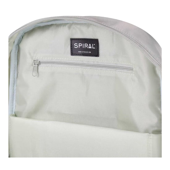 Spiral Monti Logo School Rugzak (Munt) - Image 3