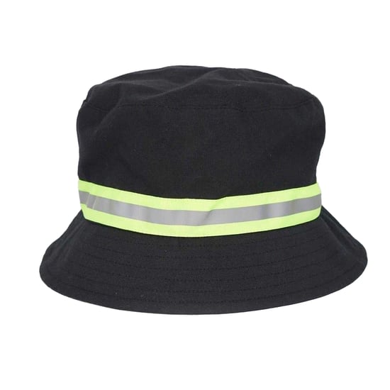 Brave Soul Reflekterande bucket hat i bomull för män (Svart) - Image 1
