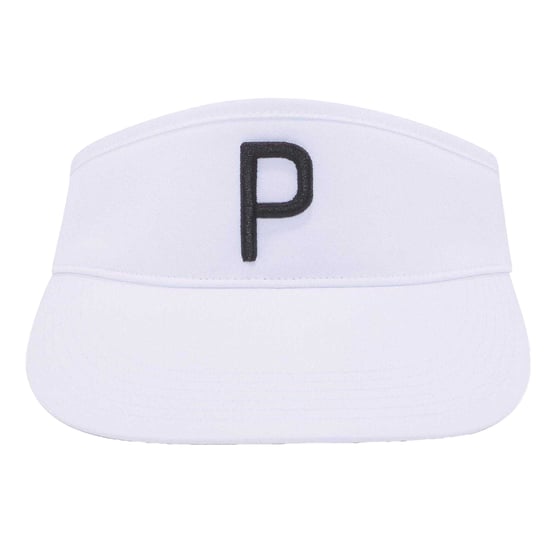 Puma Golfpet met geborduurd logo (Wit/zwart) - Image 4