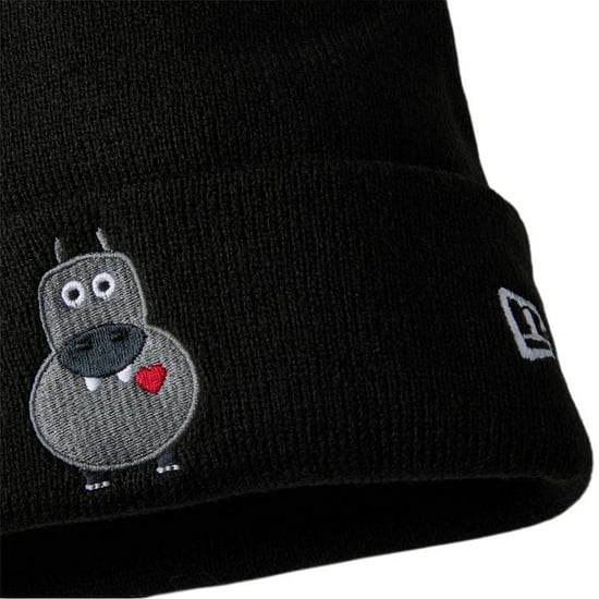 New Era Childrens/Kids Animals Knitted Beanie (Black) - Image 2
