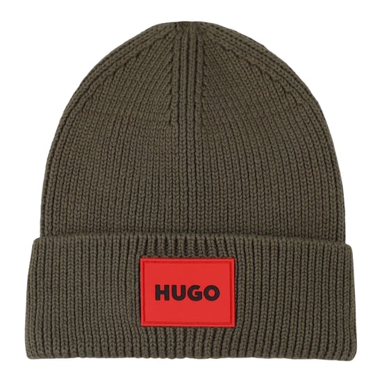 Hugo Kinder/Kids Logo geribbelde omgeslagen muts (Kalamata) - Image 2