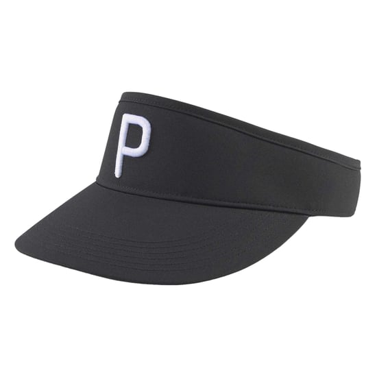 Puma Golfpet met geborduurd logo (Zwart/Wit) - Image 1