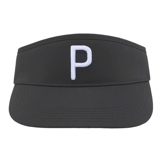 Puma Golfpet met geborduurd logo (Zwart/Wit) - Image 2