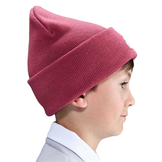 Nike NSW Peak geborduurd logo geribbelde muts voor kinderen/kids (Bietenrood) - Image 3