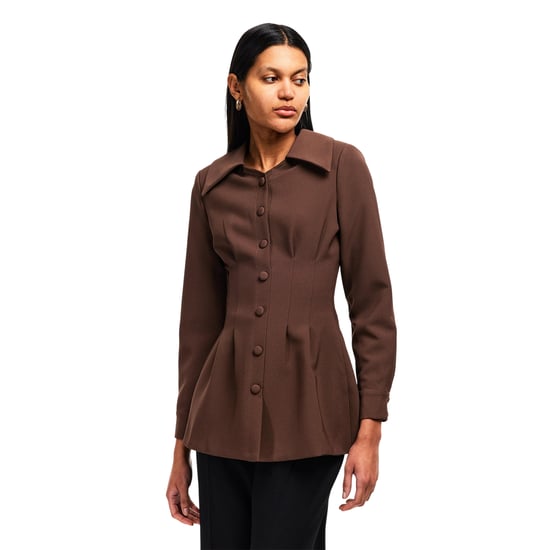 Odd Muse Womens/Ladies Pleated Satin Mini Dress (Brown Reddish) - Image 3
