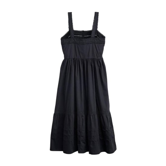 Levis Midi-jurk zonder mouwen met vierkante halslijn voor dames (Kaviaar) - Image 3