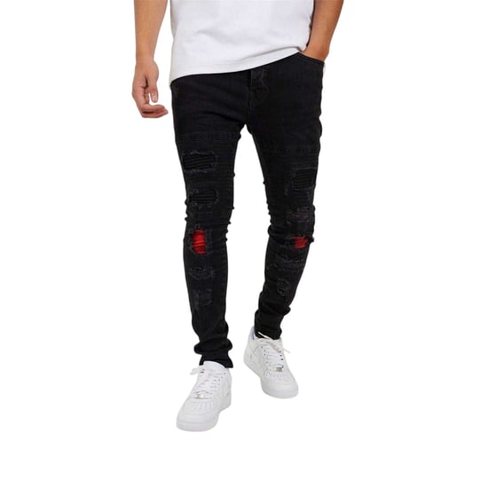 Brave Soul Herenjeans met scheuren (Houtskoolwas) - Image 2