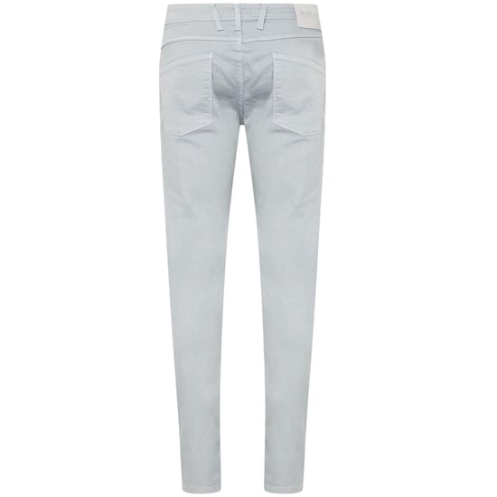 Replay Heren Anbass effen slim-fit jeans van katoenmix (Lichtblauw) - Image 2
