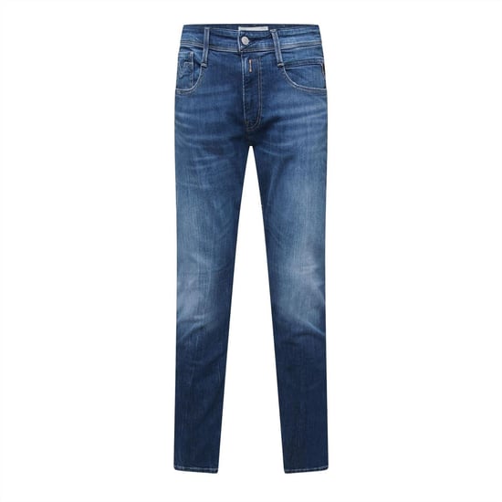 Replay Slim-fit herenjeans van Anbass van een katoenmix (Blauw) - Image 1