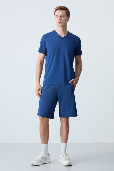 Heren Regular Fit Jersey Shorts - Image 2