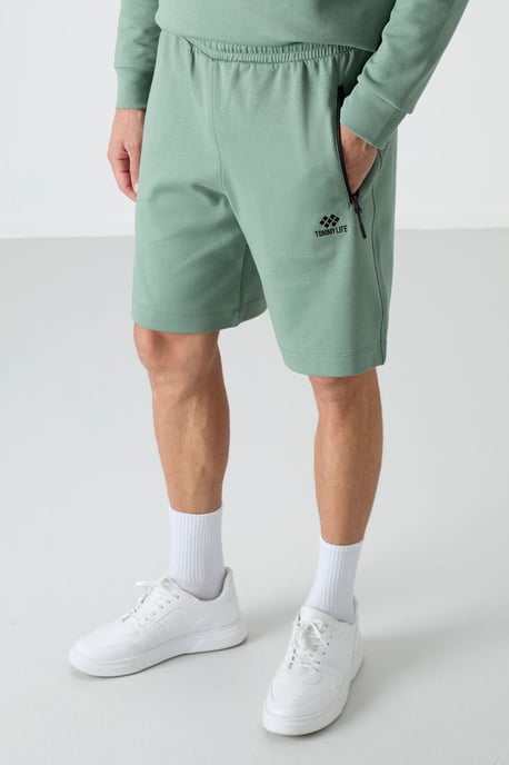 Heren Regular-fit Gebreide Zwemshorts - Image 5